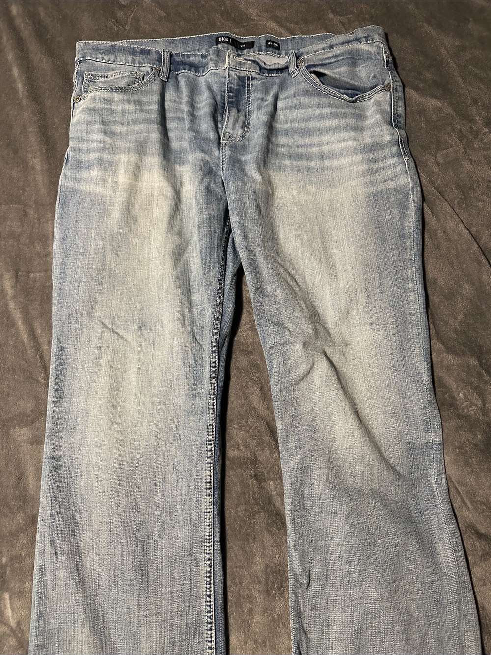 BKE Men's Jake. Light Blue Jeans 42x30
